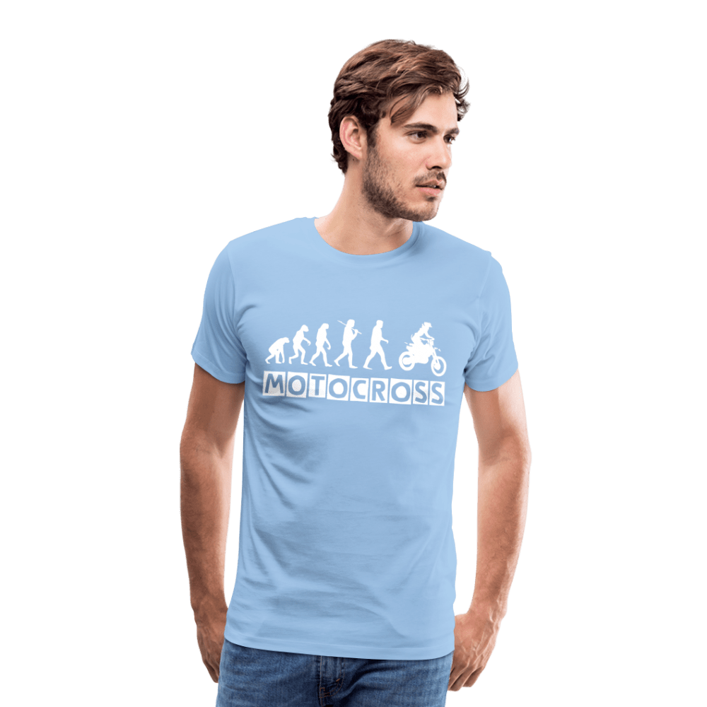 TeeFEVA Men’s Premium T-Shirt | Spreadshirt 812 Men’s Premium T-Shirt - Evolution Motocross
