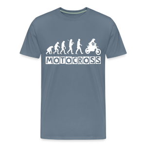 TeeFEVA Men’s Premium T-Shirt | Spreadshirt 812 Men’s Premium T-Shirt - Evolution Motocross