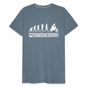 TeeFEVA Men’s Premium T-Shirt | Spreadshirt 812 Men’s Premium T-Shirt - Evolution Motocross