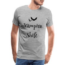 Load image into Gallery viewer, TeeFEVA Men’s Premium T-Shirt | Spreadshirt 812 We Love The Vampire Shift - Black On - No Beers - Men’s Premium T-Shirt