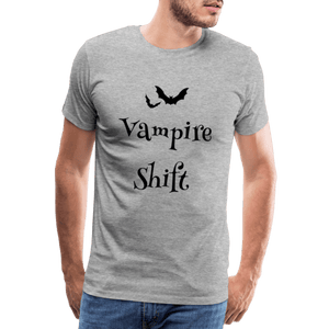 TeeFEVA Men’s Premium T-Shirt | Spreadshirt 812 We Love The Vampire Shift - Black On - No Beers - Men’s Premium T-Shirt