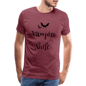 TeeFEVA Men’s Premium T-Shirt | Spreadshirt 812 We Love The Vampire Shift - Black On - No Beers - Men’s Premium T-Shirt