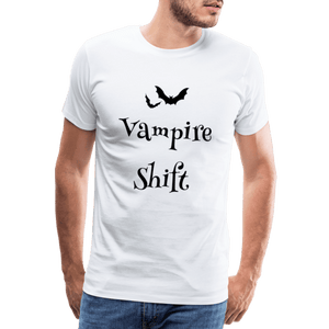 TeeFEVA Men’s Premium T-Shirt | Spreadshirt 812 We Love The Vampire Shift - Black On - No Beers - Men’s Premium T-Shirt