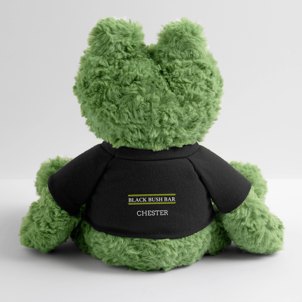 TeeFEVA MiniFeet® Frog Torge BLACK BUSH BAR CHESTER - GREEN FROGY - Happy Memories