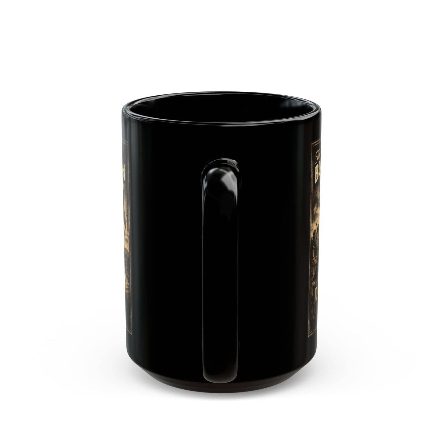 TeeFEVA Mug Irish Bar Mug — "The Black Bush" Vintage Pub Coffee Cup (11oz/15oz)