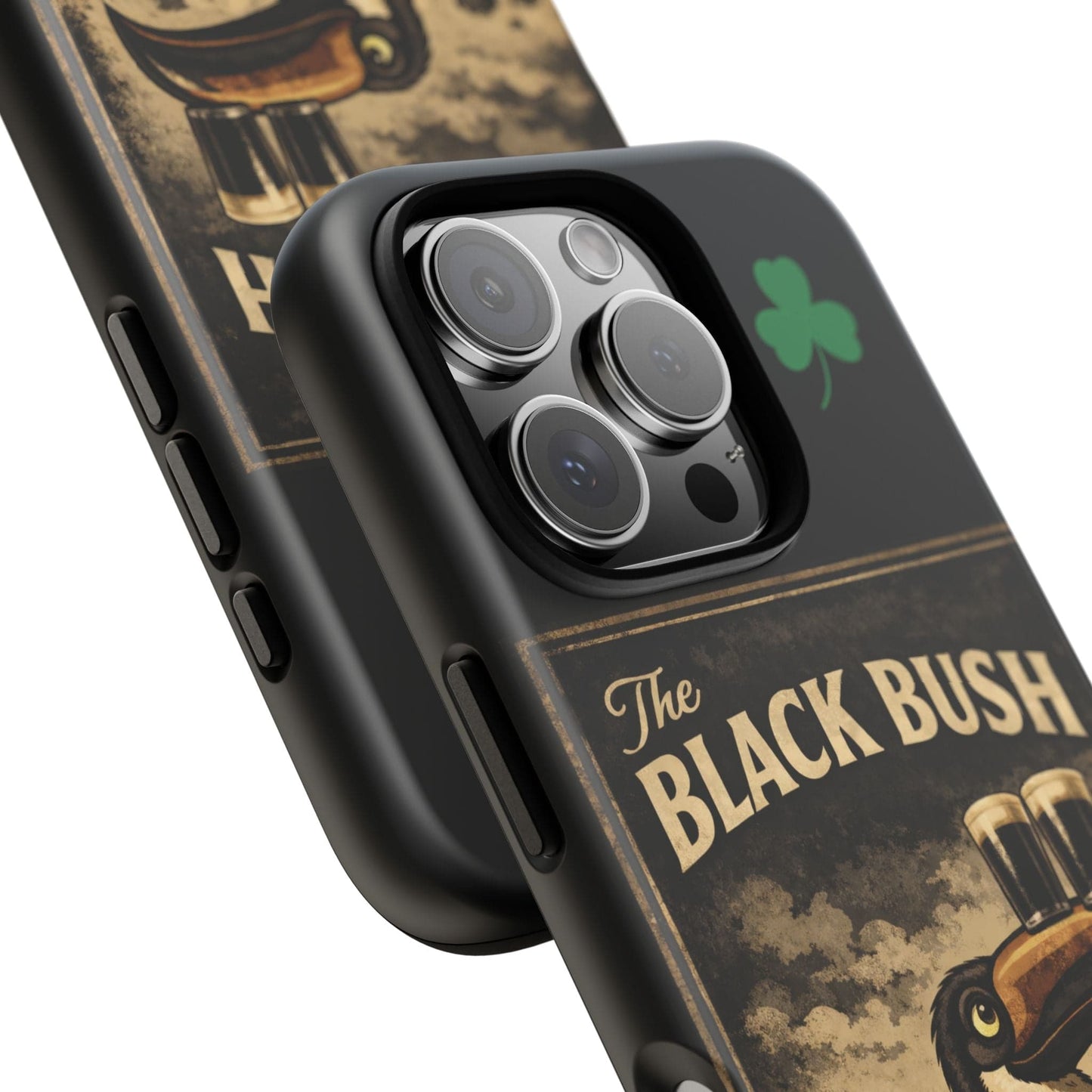 TeeFEVA Phone Case Black Bush Irish Bar - Phone Case – The Black Bush Vintage Pub Design
