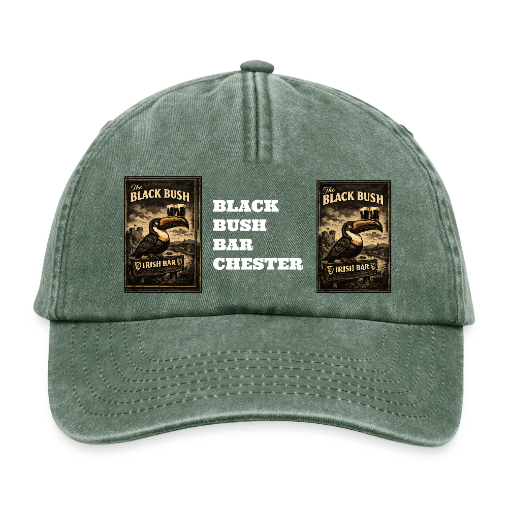 TeeFEVA Relaxed Vintage Cap BLACK BUSH IRISH BAR CHESTER - Relaxed Vintage Cap