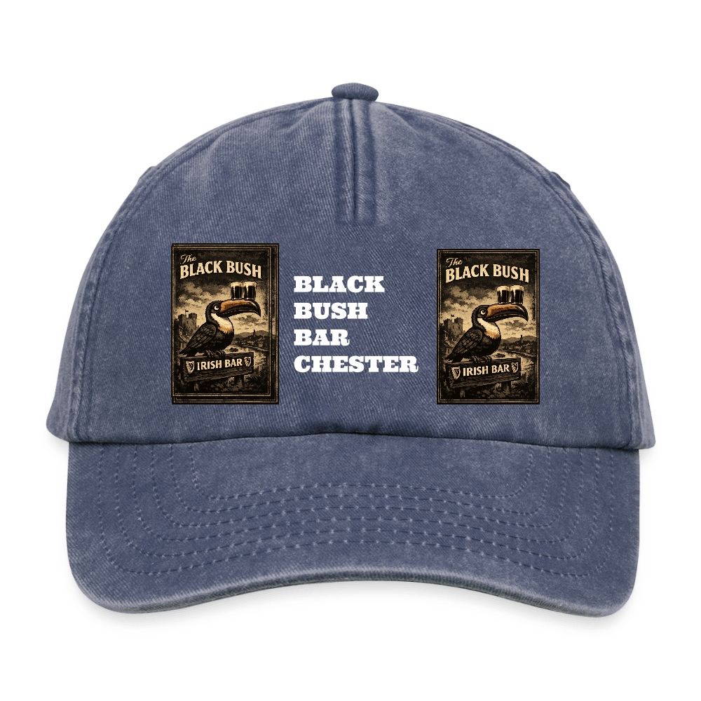 TeeFEVA Relaxed Vintage Cap BLACK BUSH IRISH BAR CHESTER - Relaxed Vintage Cap