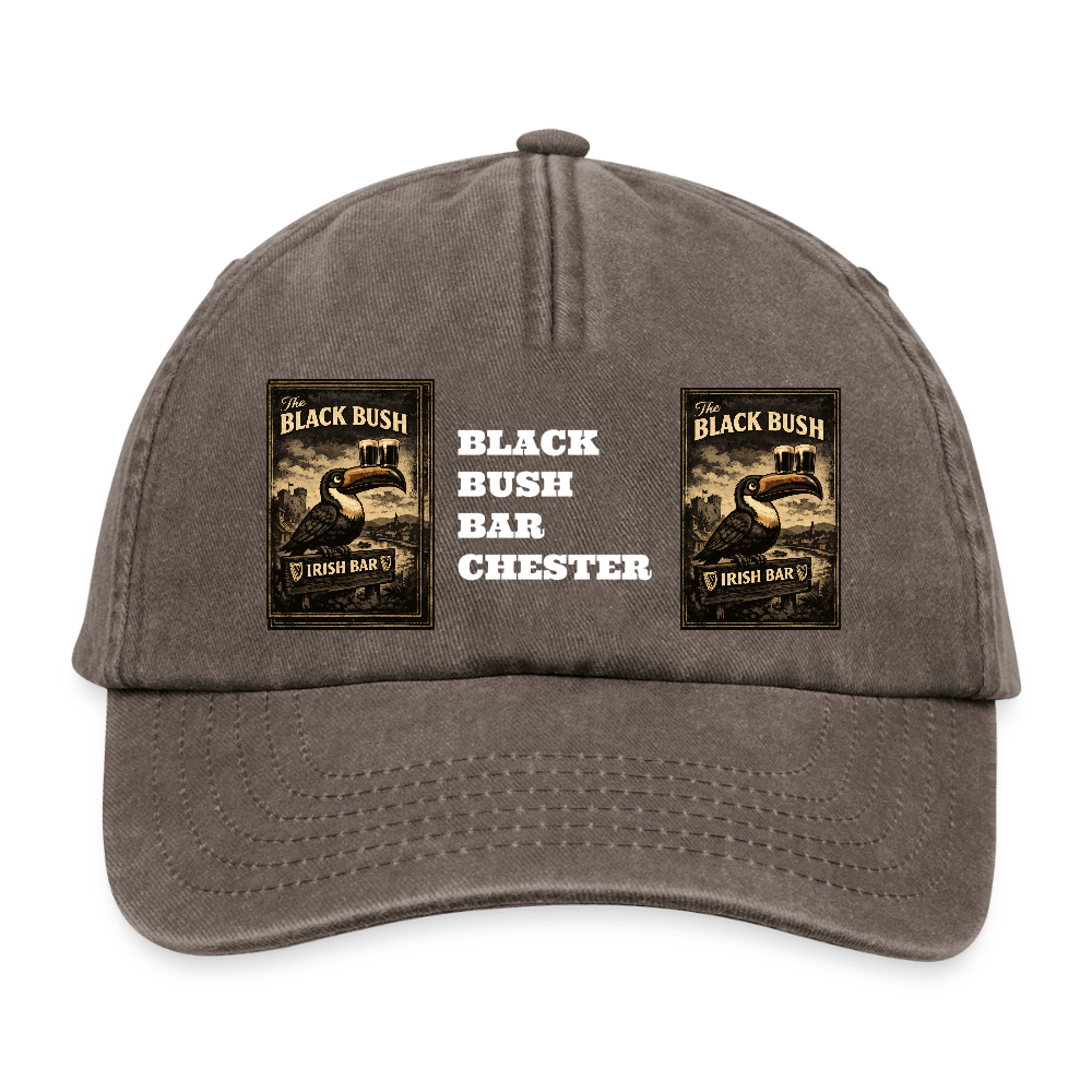 TeeFEVA Relaxed Vintage Cap BLACK BUSH IRISH BAR CHESTER - Relaxed Vintage Cap