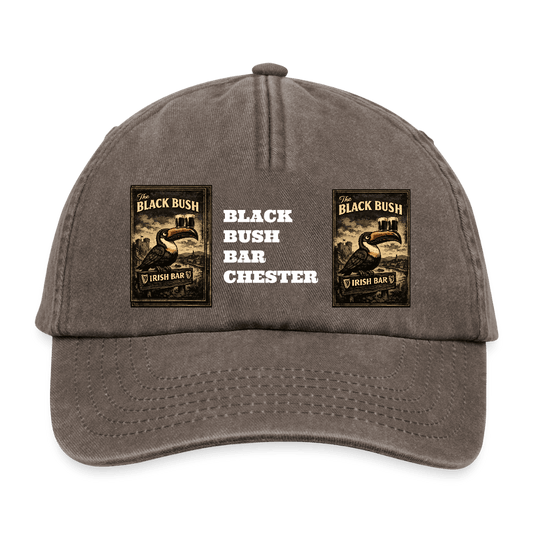 TeeFEVA Relaxed Vintage Cap BLACK BUSH IRISH BAR CHESTER - Relaxed Vintage Cap