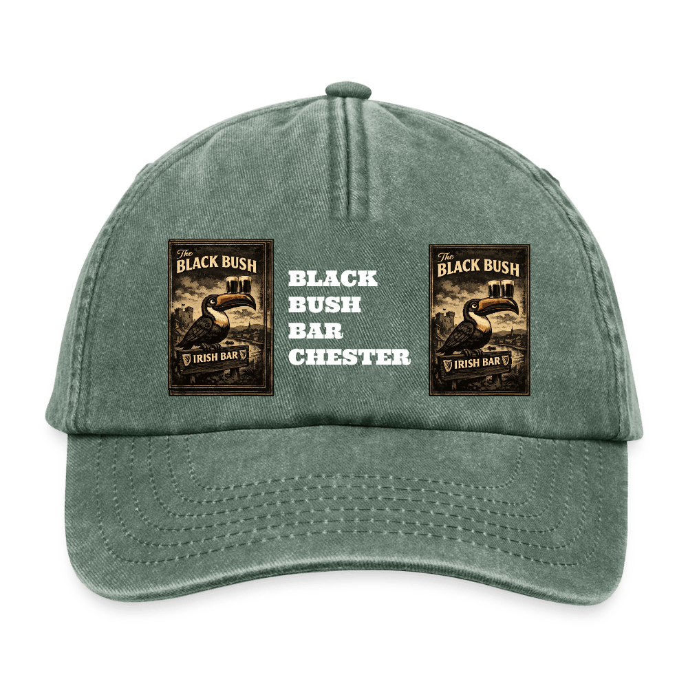 TeeFEVA Relaxed Vintage Cap BLACK BUSH IRISH BAR CHESTER - Relaxed Vintage Cap