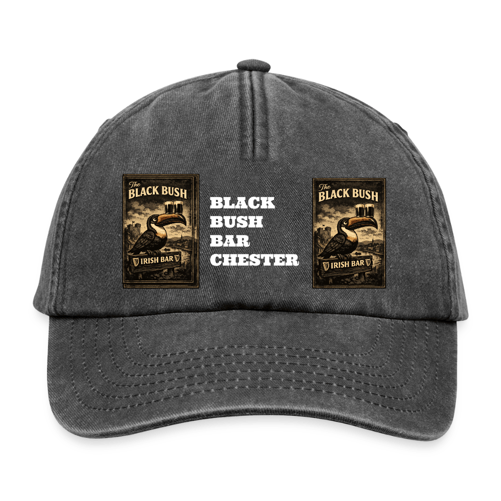 TeeFEVA Relaxed Vintage Cap BLACK BUSH IRISH BAR CHESTER - Relaxed Vintage Cap