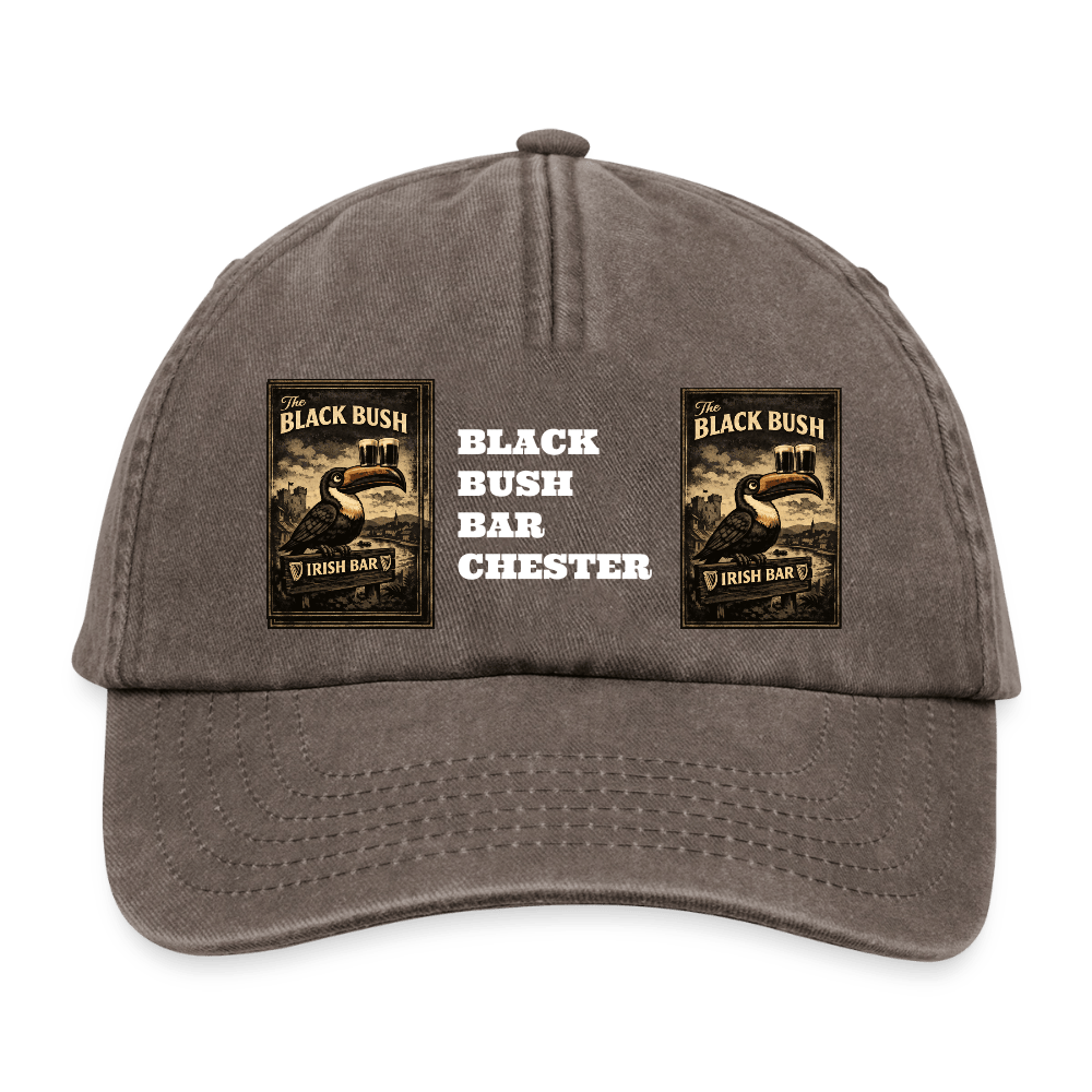 TeeFEVA Relaxed Vintage Cap BLACK BUSH IRISH BAR CHESTER - Relaxed Vintage Cap