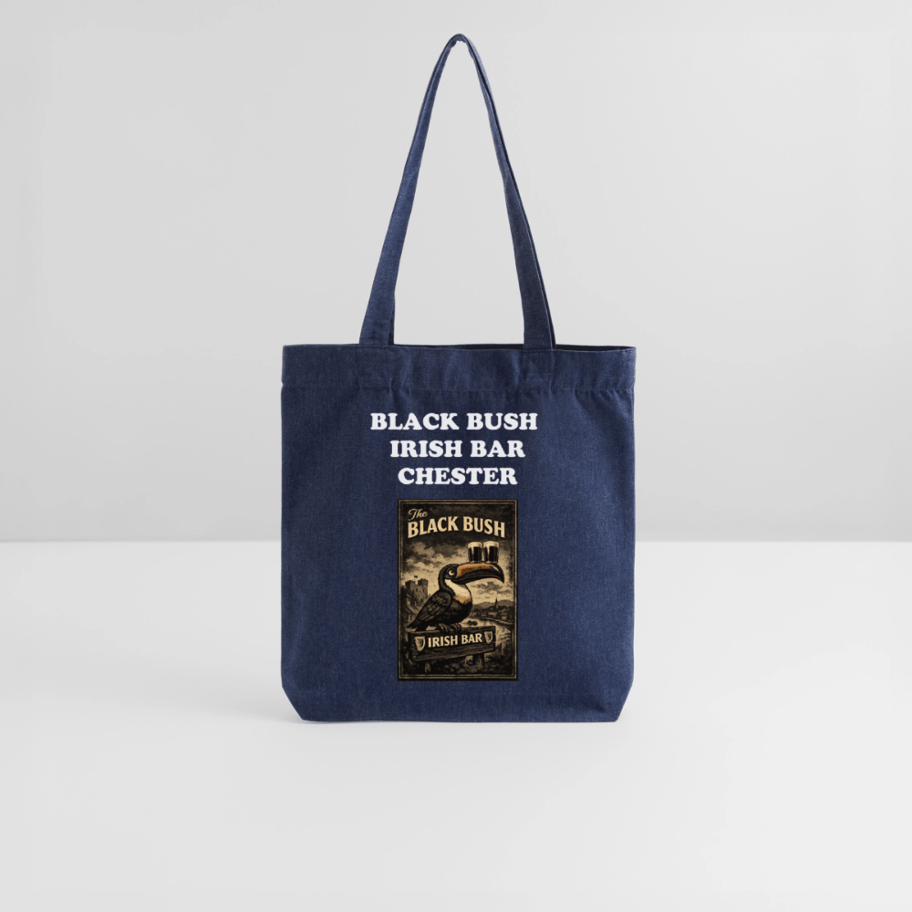 TeeFEVA Stanley/Stella Heavyweight Recycled Tote Bag BLACK BUSH IRISH BAR CHESTER - Heavyweight Recycled Tote Bag