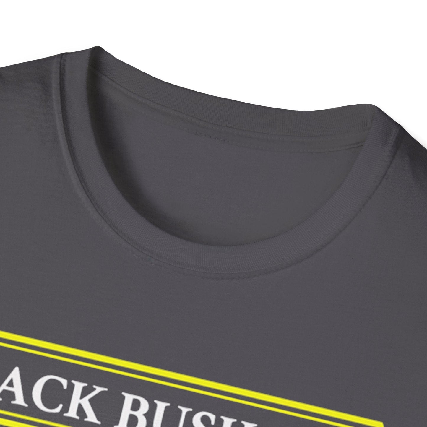 TeeFEVA T-Shirt Black Bush Irish Bar Chester — BLACK BUSH BAR - Front & Back Print