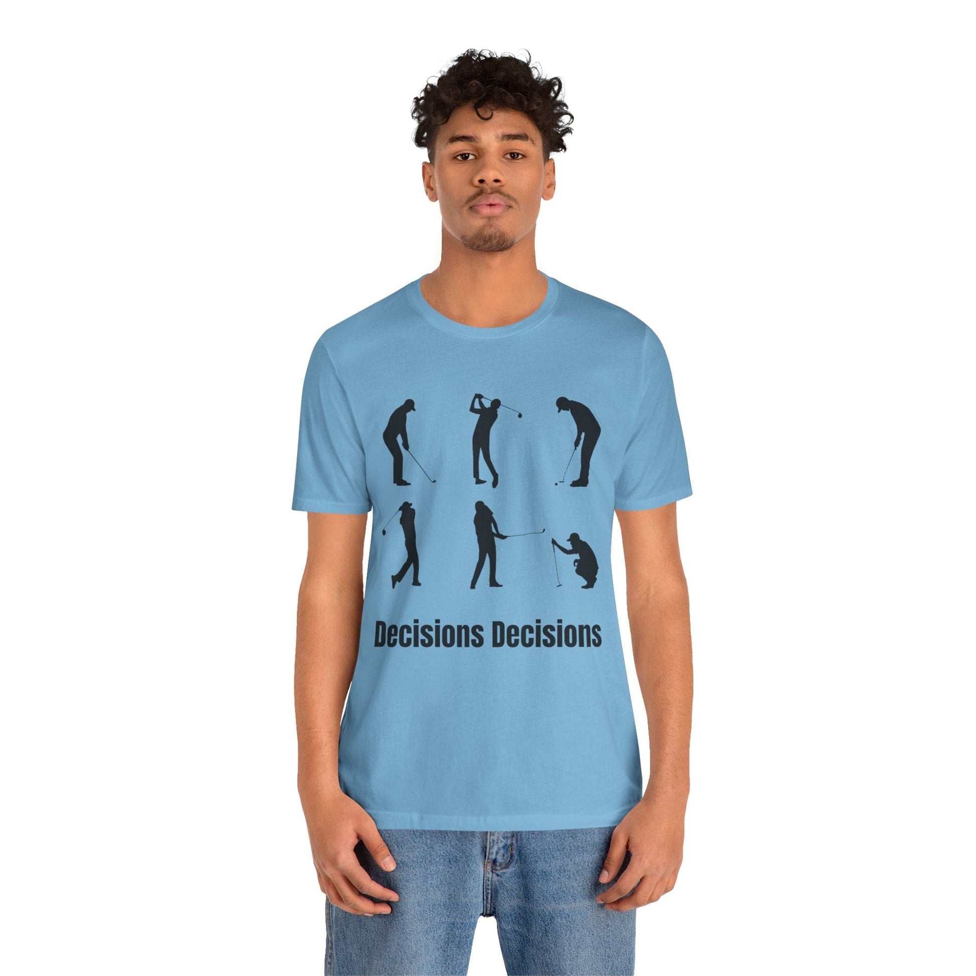 TeeFEVA T-Shirt Golf Stoke Decisions | Fun Humorous Golf Unisex TShirt
