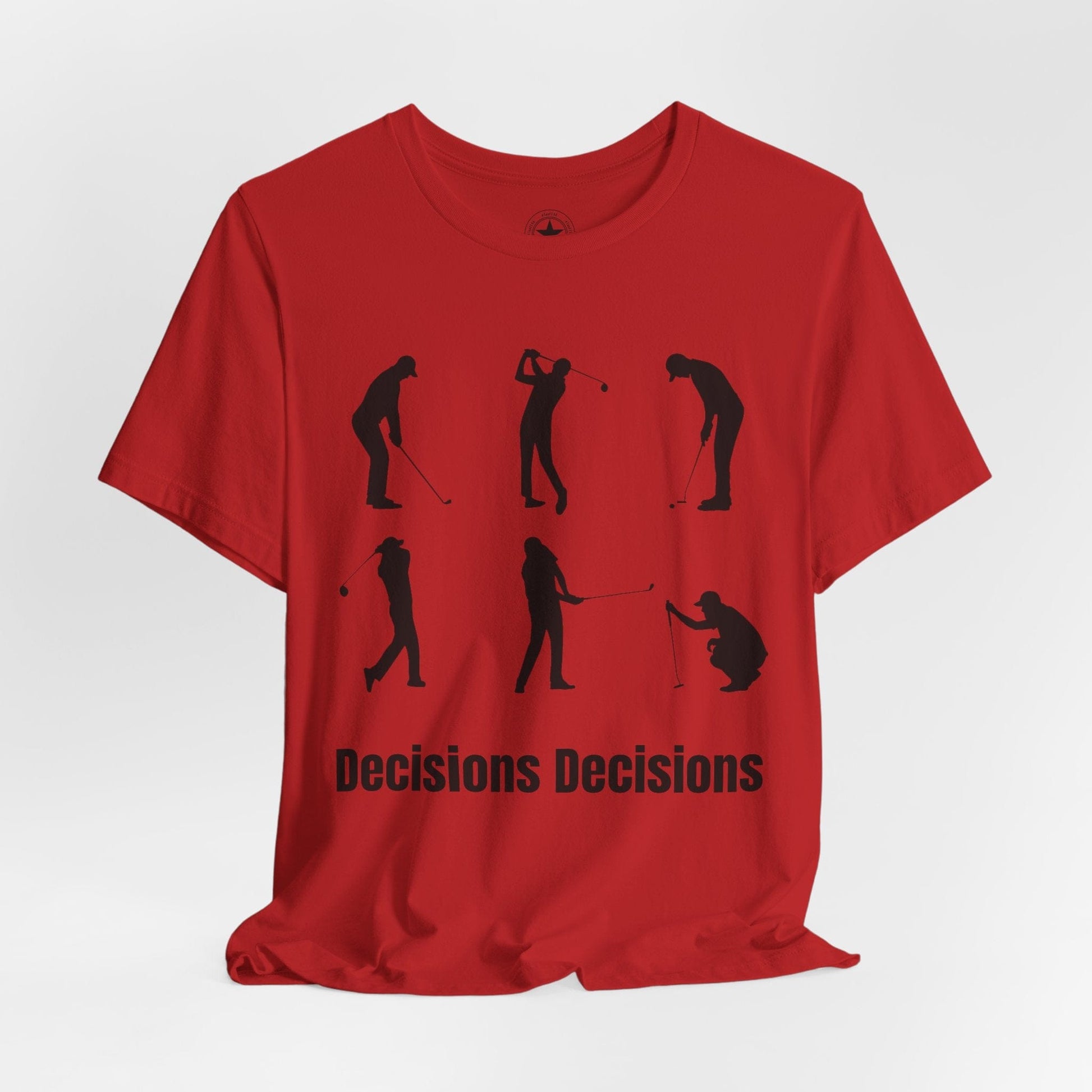 TeeFEVA T-Shirt Golf Stoke Decisions | Fun Humorous Golf Unisex TShirt