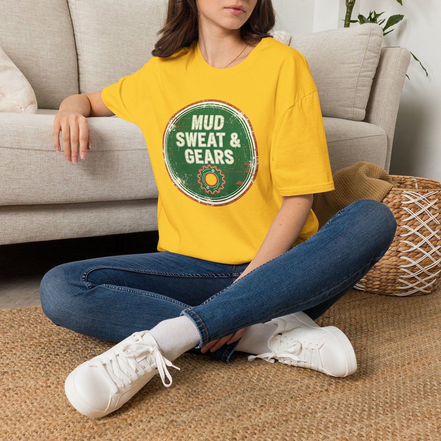 TeeFEVA T-Shirt MTB FEVA - Mud, Sweat & Gears T-Shirt