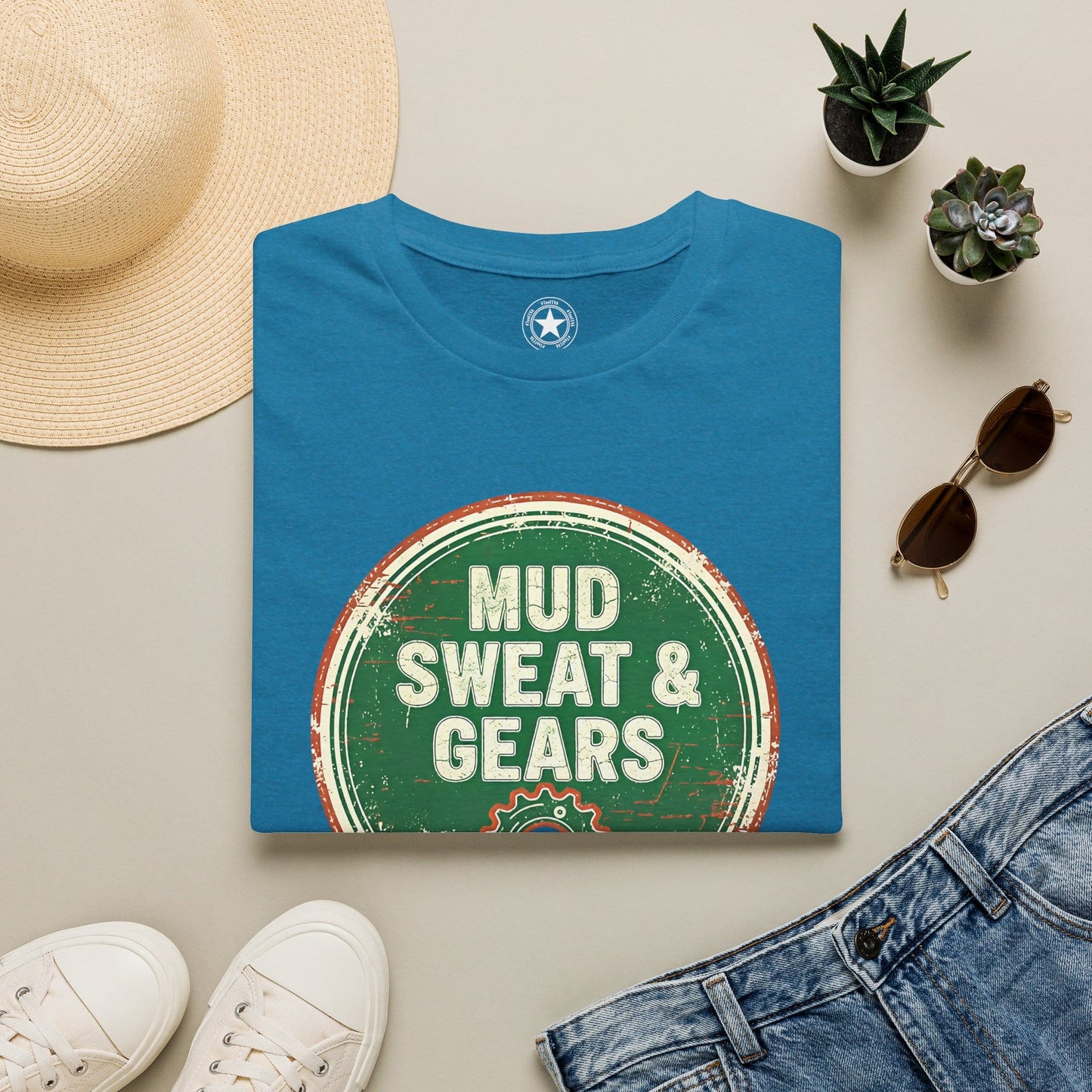 TeeFEVA T-Shirt MTB FEVA - Mud, Sweat & Gears T-Shirt