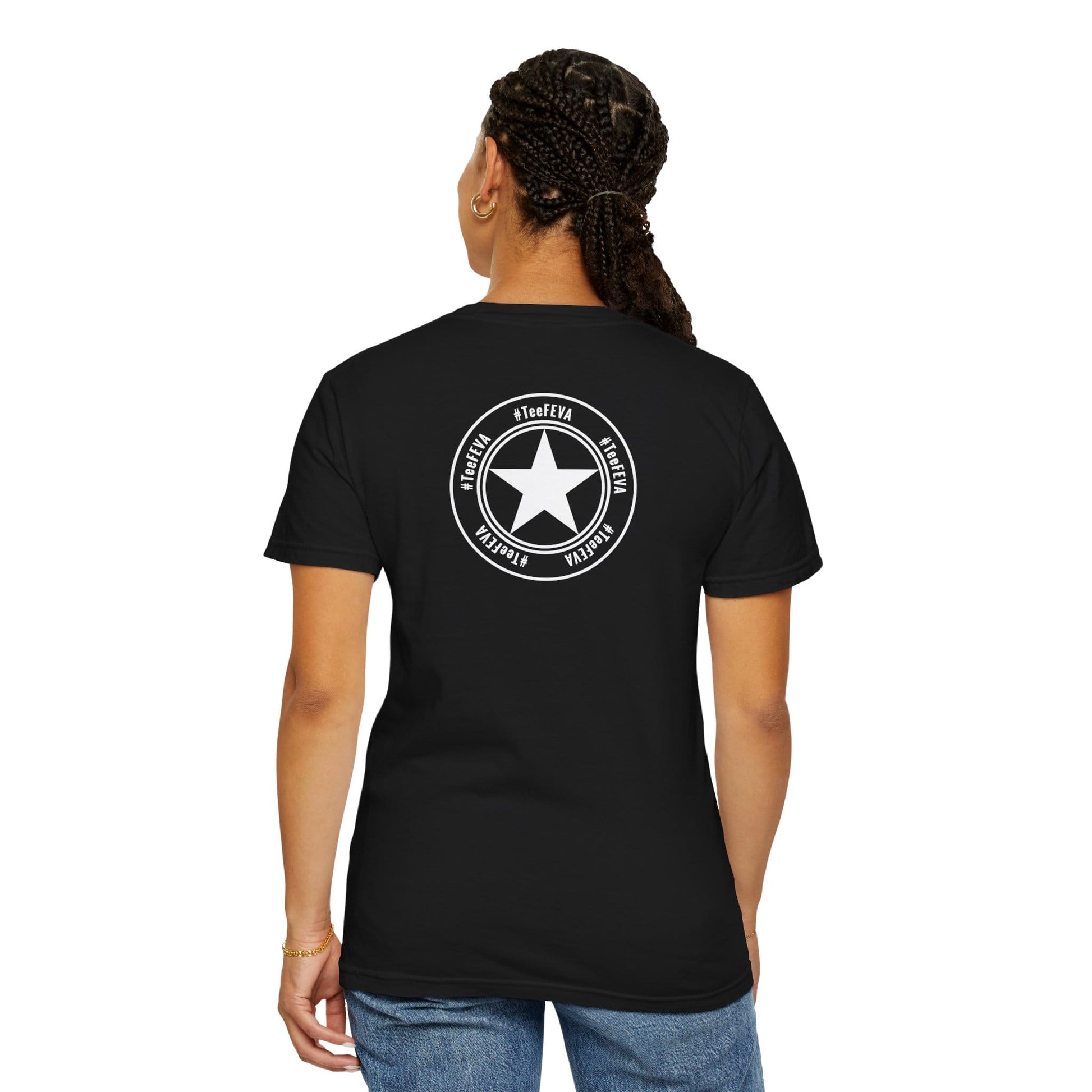 TeeFEVA T-Shirt "Send It" - Mountain Bike T-Shirt — Cog Layout - Vintage MTB Graphic Tee for Mountain Bikers Everywhere