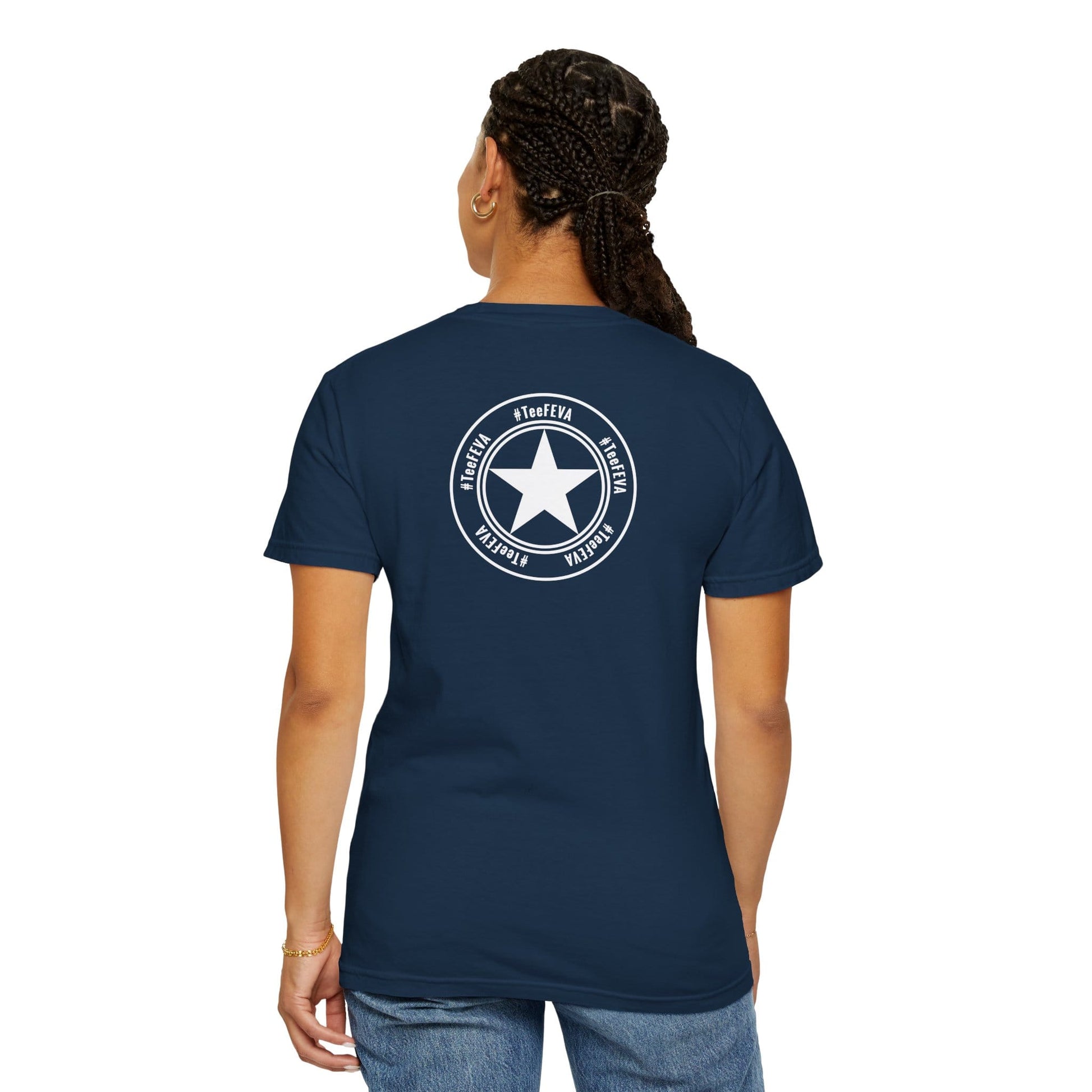 TeeFEVA T-Shirt "Send It" - Mountain Bike T-Shirt — Vintage MTB Graphic Tee for Mountain Bikers Everywhere