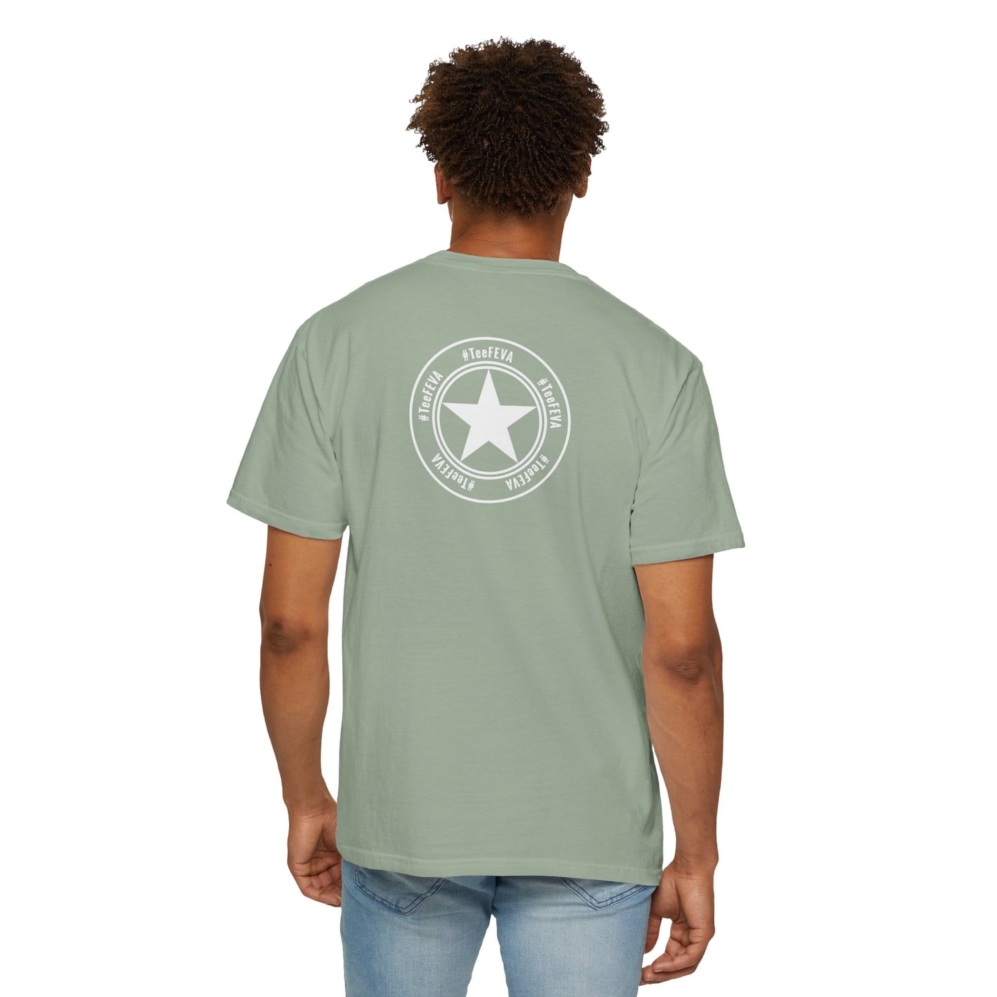 TeeFEVA T-Shirt "Send It" - Mountain Bike T-Shirt — Vintage MTB Graphic Tee for Mountain Bikers Everywhere