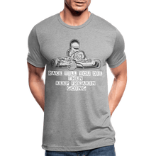 Load image into Gallery viewer, TeeFEVA Unisex Tri-Blend T-Shirt | Bella &amp; Canvas One Life Live It &amp; Race - Unisex Tri-Blend T-Shirt
