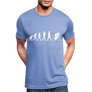 TeeFEVA Unisex Tri-Blend T-Shirt | Bella & Canvas Unisex Tri-Blend T-Shirt - Evolution Bike