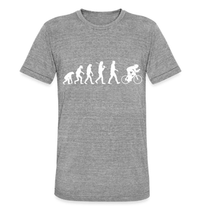 TeeFEVA Unisex Tri-Blend T-Shirt | Bella & Canvas Unisex Tri-Blend T-Shirt - Evolution Bike