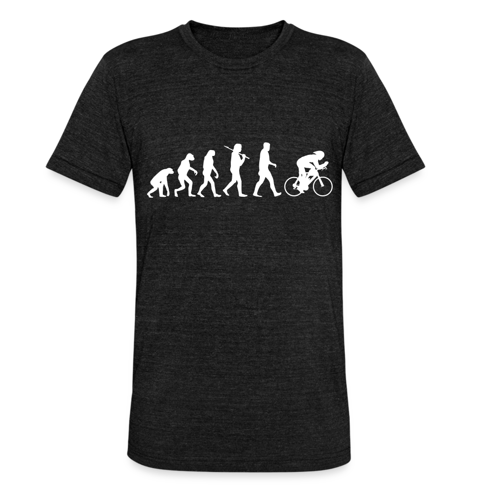 TeeFEVA Unisex Tri-Blend T-Shirt | Bella & Canvas Unisex Tri-Blend T-Shirt - Evolution Bike