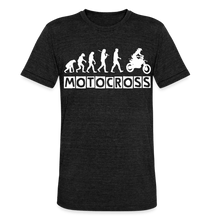 Load image into Gallery viewer, TeeFEVA Unisex Tri-Blend T-Shirt | Bella &amp; Canvas Unisex Tri-Blend T-Shirt - Evolution Motocross
