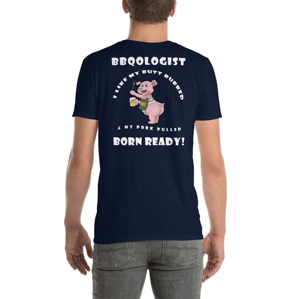 TeeFEVA CookHouse | T-Shirt | BBQOLOGIST - I Like My Butt Rubbed
