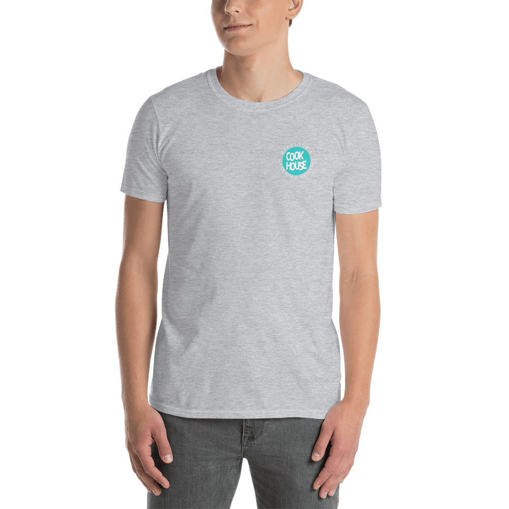 TeeFEVA CookHouse | T-Shirt | CREW - Top Of The Food Chain  - Born Ready! (white/graphic)