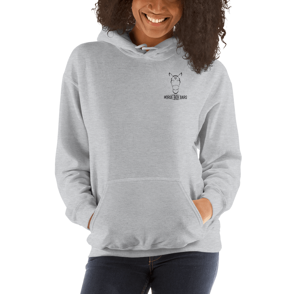 TeeFEVA Hoodie Horsebox Bars | Hoodie | Black Logo + Crew
