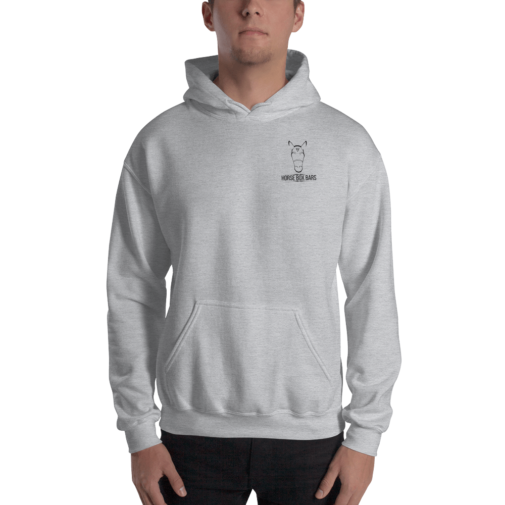 TeeFEVA Hoodie Horsebox Bars | Hoodie | Black Logo + Crew