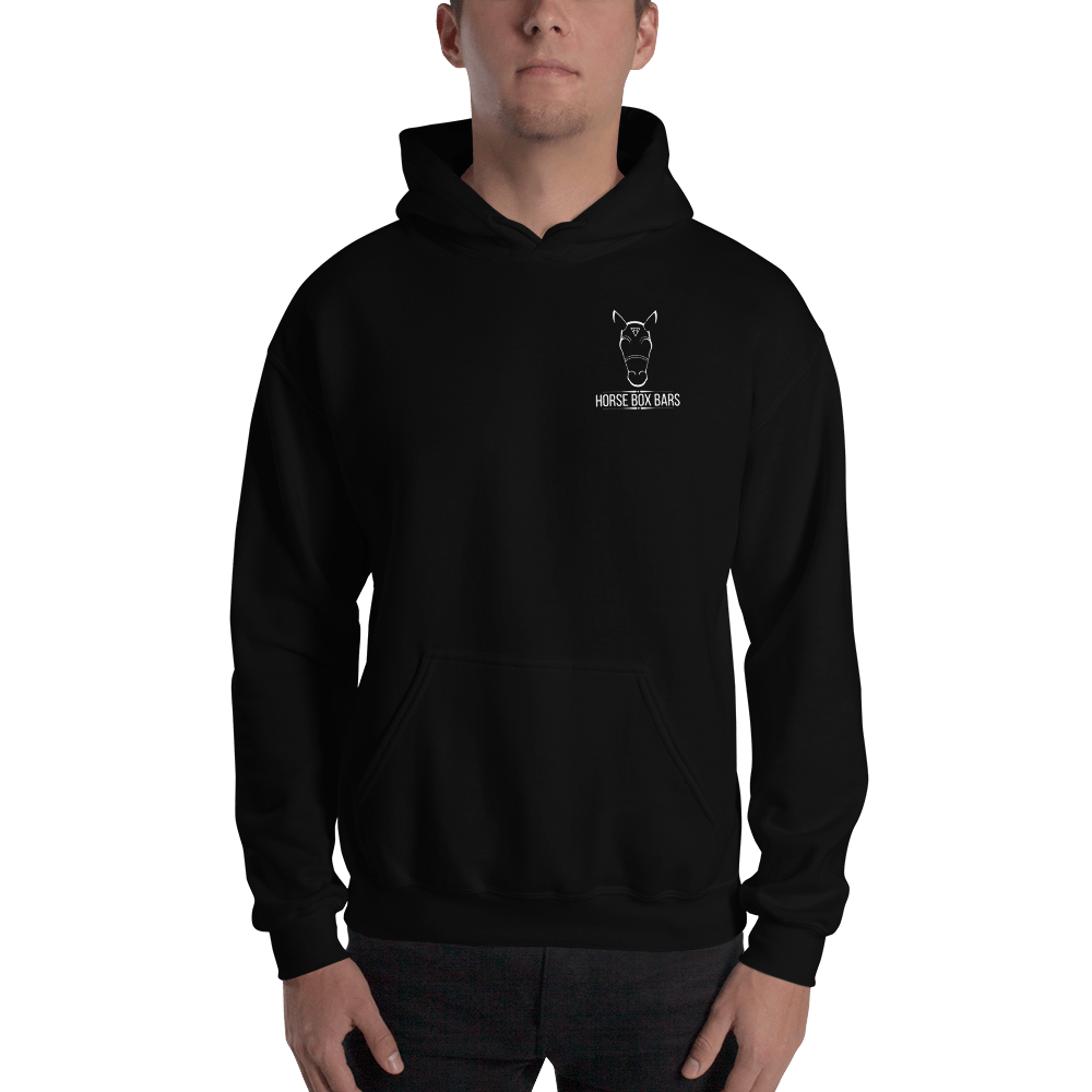 TeeFEVA Hoodie Horsebox Bars | Hoodie | While Logo + Crew