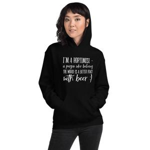 TeeFEVA Hoodie TeeFEVA | Hoodie | Beer | Hoptimist's - A Better Place With Beer...