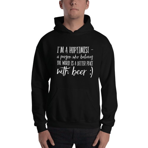 TeeFEVA Hoodie TeeFEVA | Hoodie | Beer | Hoptimist's - A Better Place With Beer...