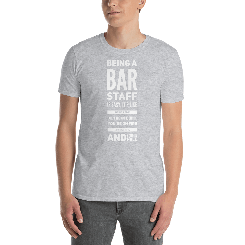 TeeFEVA Horsebox Bars | T-Shirt | Being A Bar Staff