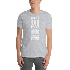 TeeFEVA Horsebox Bars | T-Shirt | Being A Bar Staff