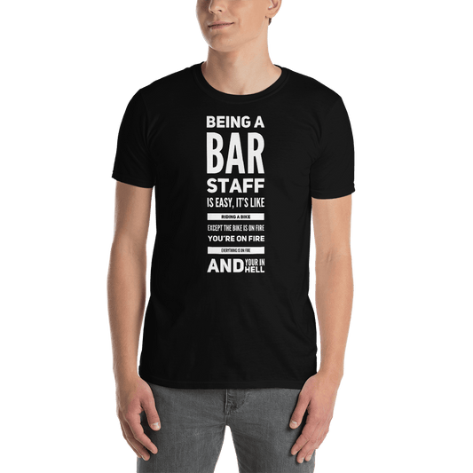 TeeFEVA Horsebox Bars | T-Shirt | Being A Bar Staff