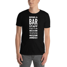 Load image into Gallery viewer, TeeFEVA Horsebox Bars | T-Shirt | Being A Bar Staff