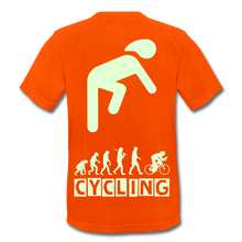Load image into Gallery viewer, TeeFEVA Men’s Breathable T-Shirt | AWDis Cool Men’s Reflective Cycling Gear | TShirt | Cyclist | All Sides
