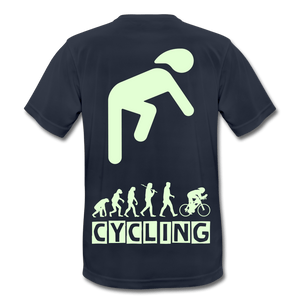 TeeFEVA Men’s Breathable T-Shirt | AWDis Cool Men’s Reflective Cycling Gear | TShirt | Cyclist | All Sides