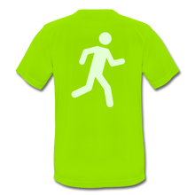 Load image into Gallery viewer, TeeFEVA Men’s Breathable T-Shirt | AWDis Cool Men’s Reflective Running T-Shirt | Night Running | All Sides
