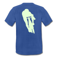 Load image into Gallery viewer, TeeFEVA Men’s Breathable T-Shirt | AWDis Cool Reflective T-Shirt | Cycling | Front | Back