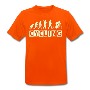 TeeFEVA Men’s Breathable T-Shirt | AWDis Cool Reflective T-Shirt | Cycling | Front | Back