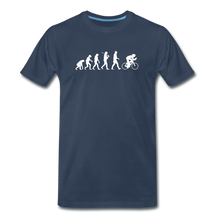 Load image into Gallery viewer, TeeFEVA Men’s Premium T-Shirt | Spreadshirt 812 Men’s Premium T-Shirt | Cycle Evolution