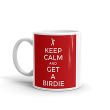 Load image into Gallery viewer, TeeFEVA Mug Keep Calm Mug | Golf | Keep Calm and GET A Birdie