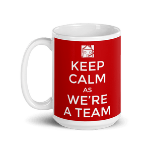 TeeFEVA Mug Keep Calm We’re A Team - Hartford Hey